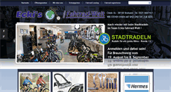 Desktop Screenshot of eckis-fahrradwelt.de